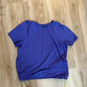 lululemon athletica Purple Short Sleeve Tee